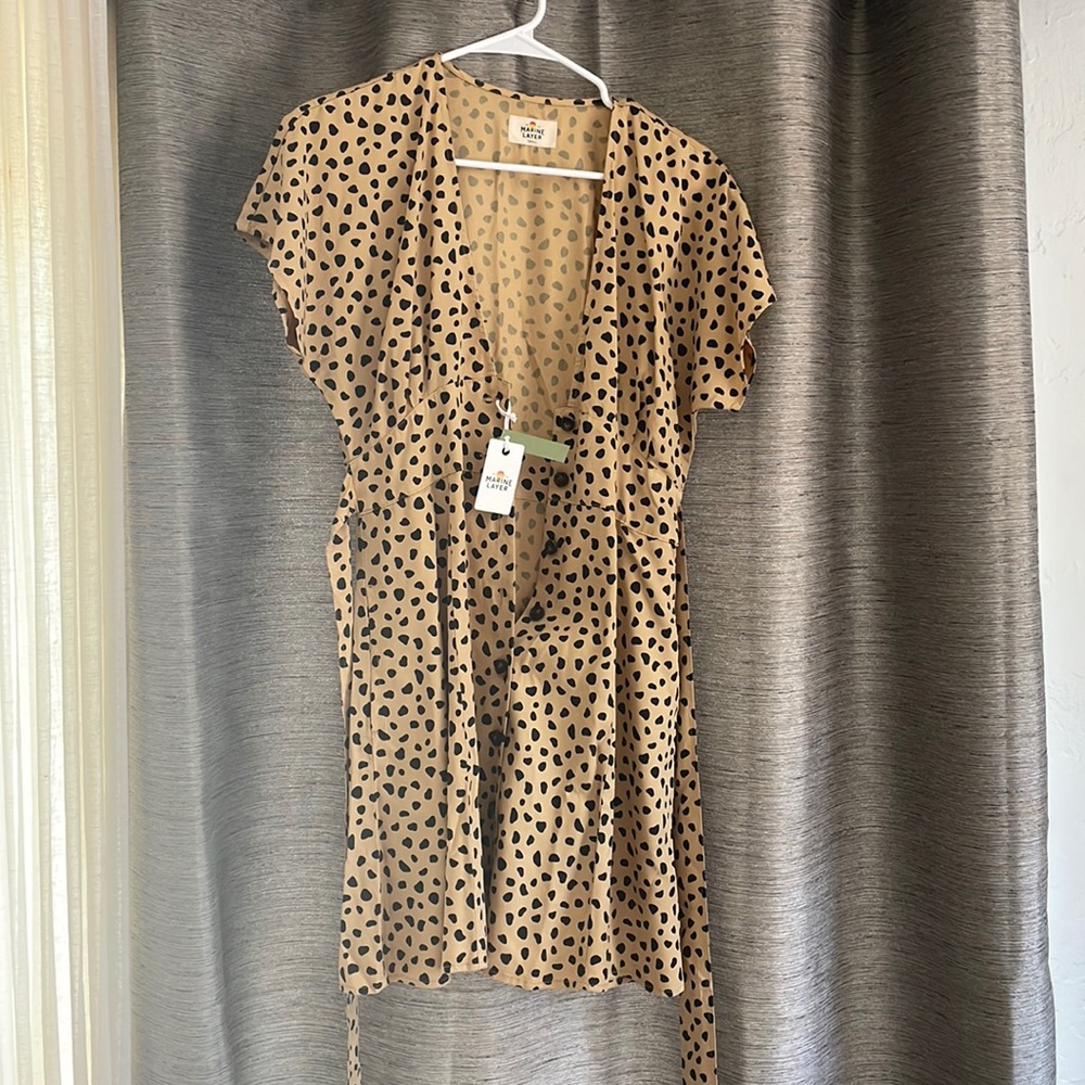 Marine Layer Cheetah Dress. NWT.
